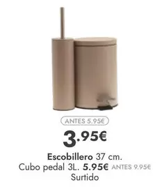 Escobillero 37 Cm. Cubo Pedal