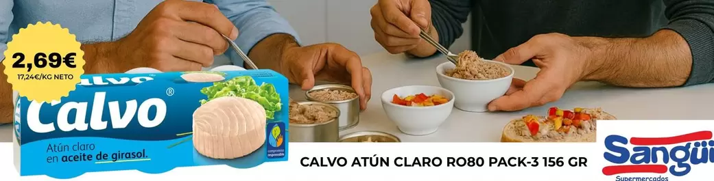 Calvo - Atun Claro En Aceite De Girasol