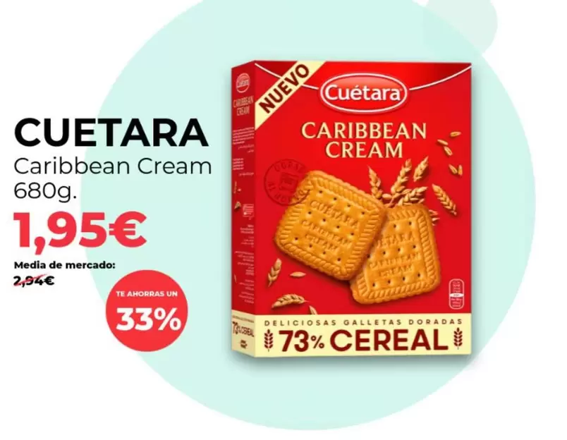 Cuétara - Caribbean Cream