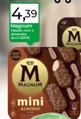 Magnum - Helado Mini O Almendra