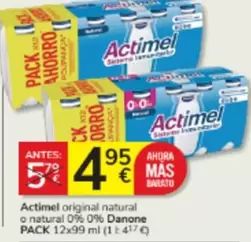 Danone - Actimel Original Natural O Natural 0% 0%