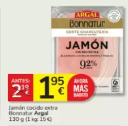 Argal - Jamon Cocido Extra Bonnatur