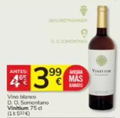Vinitium - Vina Blanco D.O. Somontano