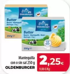 Oldenburger - Mantequilla Con O Sin Sal