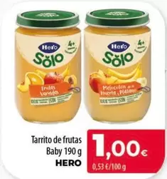 Hero - Tarrito De Frutas Baby