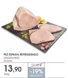 origen - Pez Espada Refrigerado