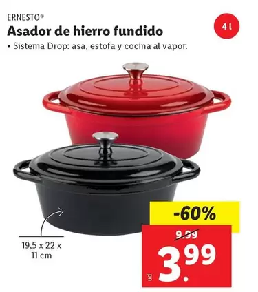 Ernesto - Asador De Hierro Fundido