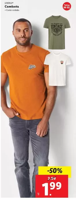 Livergy - Camiseta 