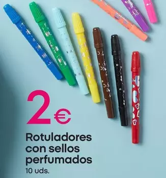 Rotuladores Con Sellos Perfumados