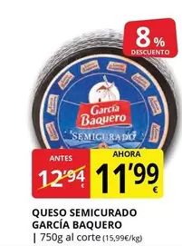 García Baquero - Queso Semicurado