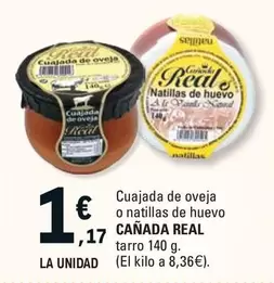 Cañada Real - Cuajada De Oveja O Natillas De Huevo