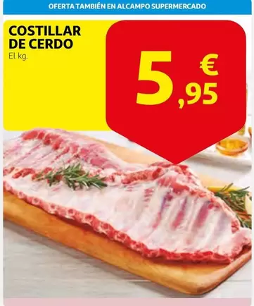 alcampo - Costillar De Cerdo