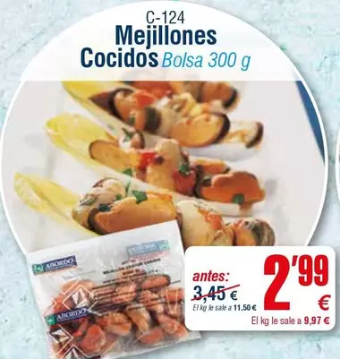 abordo - Mejillones Cocidos