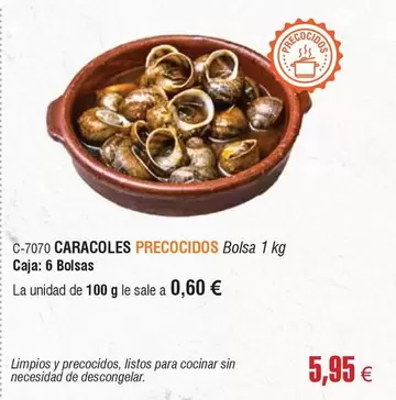 Caracoles Precocidos