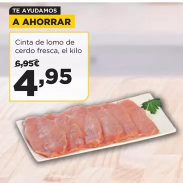 Cinta De Lomo De Cerdo Fresca