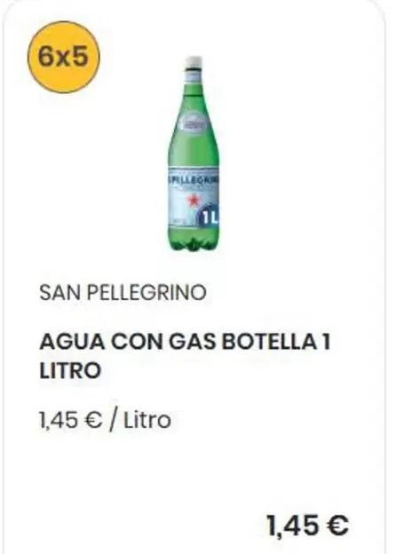 San Pellegrino - Agua Con Gas Botella