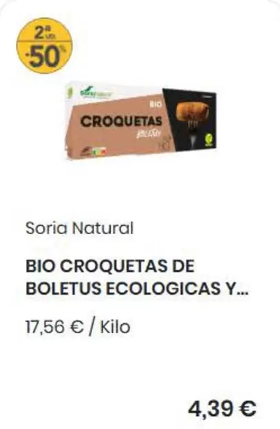 bio - Bio Croquetas De Boletus Ecologicas Y