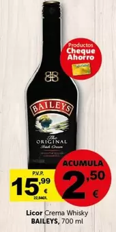 Baileys - Licor Crema Whisky