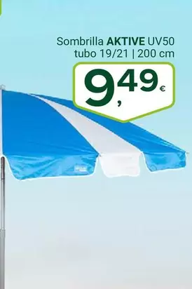 activa - Sombrilla Uv50 Tubo