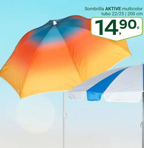 activa - Sombrilla Multicolor Tubo