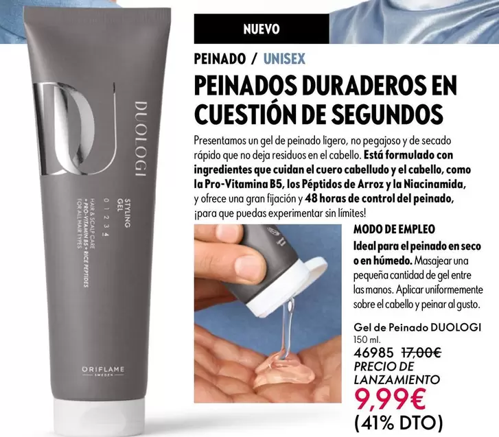 Oriflame - Gel De Peinado Duologi