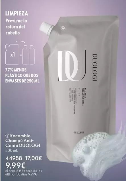 Duologi - Recambio Champú Anti- Caida 
