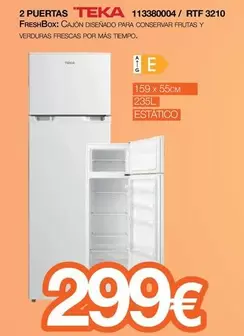 Teka - 2 Puertas 113380004/ Rtf 3210