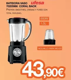 Ufesa - Batidora Vaso 70205966