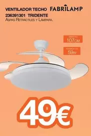 Fabrilamp - Ventilador Techo