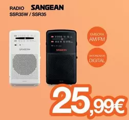 Sangean - Radio Ssr35w/ssr35