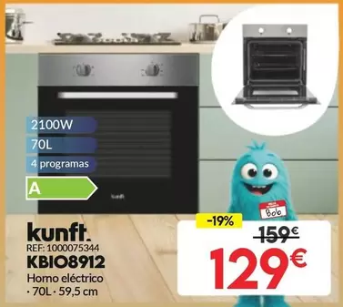 Kunft - Horno Electrico