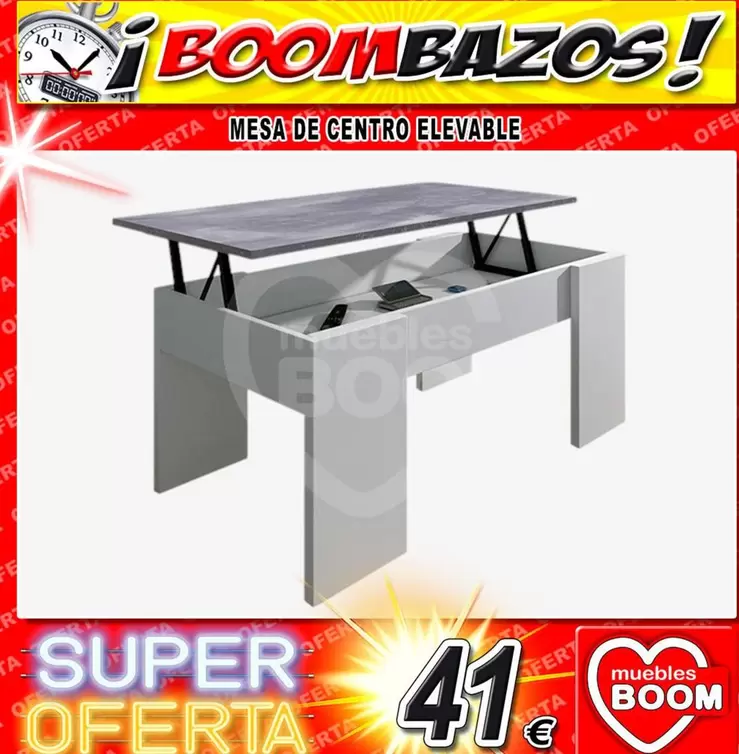 Mesa De Gentro Elevable