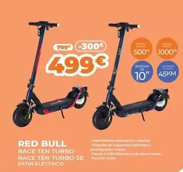 Red Bull - Race Ten Turbo Race Ten Turbo Se Patin Electrico