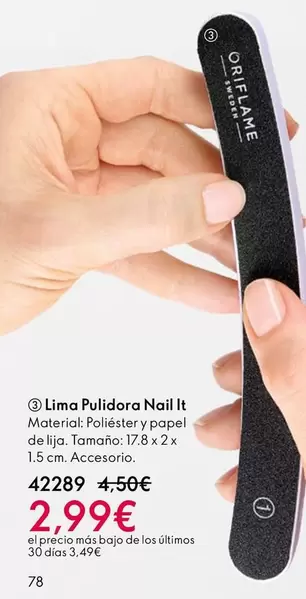 Oriflame - Lima Pulidora Nail It