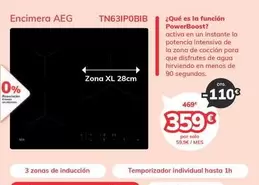 AEG - Encimera Tn63ip0bib