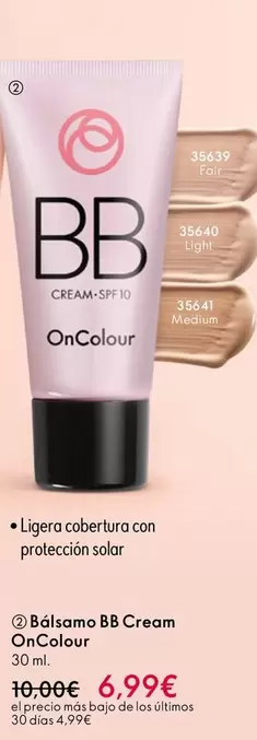 Oriflame - Balsamo Bb Cream OnColour