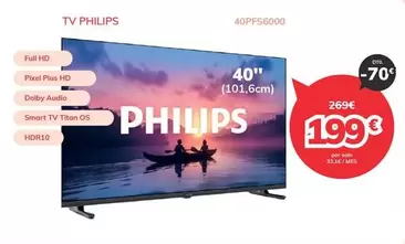 Philips - Tv 40PFS6000
