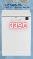 Beko - Lavavajillas DVN05329W 