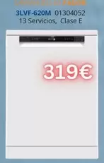 Fagor - Lavavajillas 3lvf 620m 0130452 13 Servicios