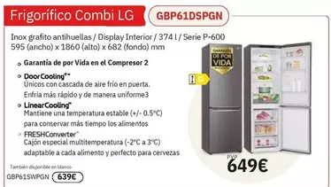 LG - Frigorífico Combi