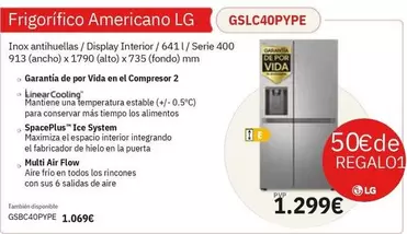 LG - Frigorífico Americano