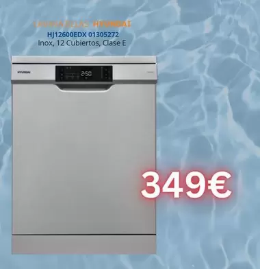 Hyundai - Lavavajillas  HJ12600EDX 