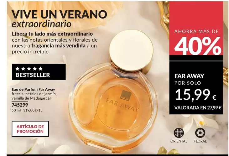 Avon - Eau De Parfum Far Away