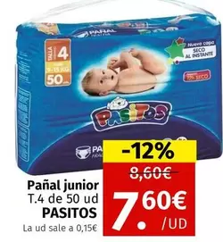 Pasitos - Pañal Junior