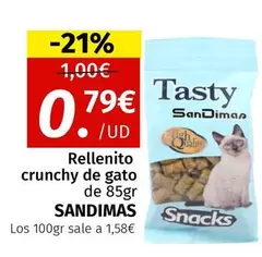 Sandimas - Rellenito Crunchy De Gato