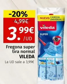 Vileda - Fregona Super Tira Normal