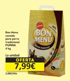 Purina - Bon Menu Comida Para Perro Tradicional
