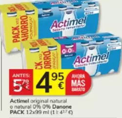 Danone - Actimel Original Natural O Natural 0% 0%