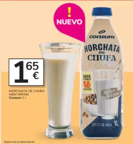 Consum - Horchata De Chufa Sabor Intenso
