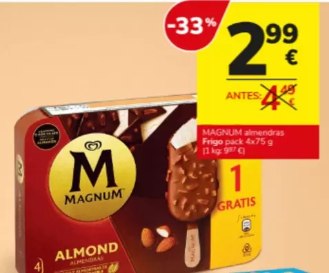 Magnum - Almendras Frigo